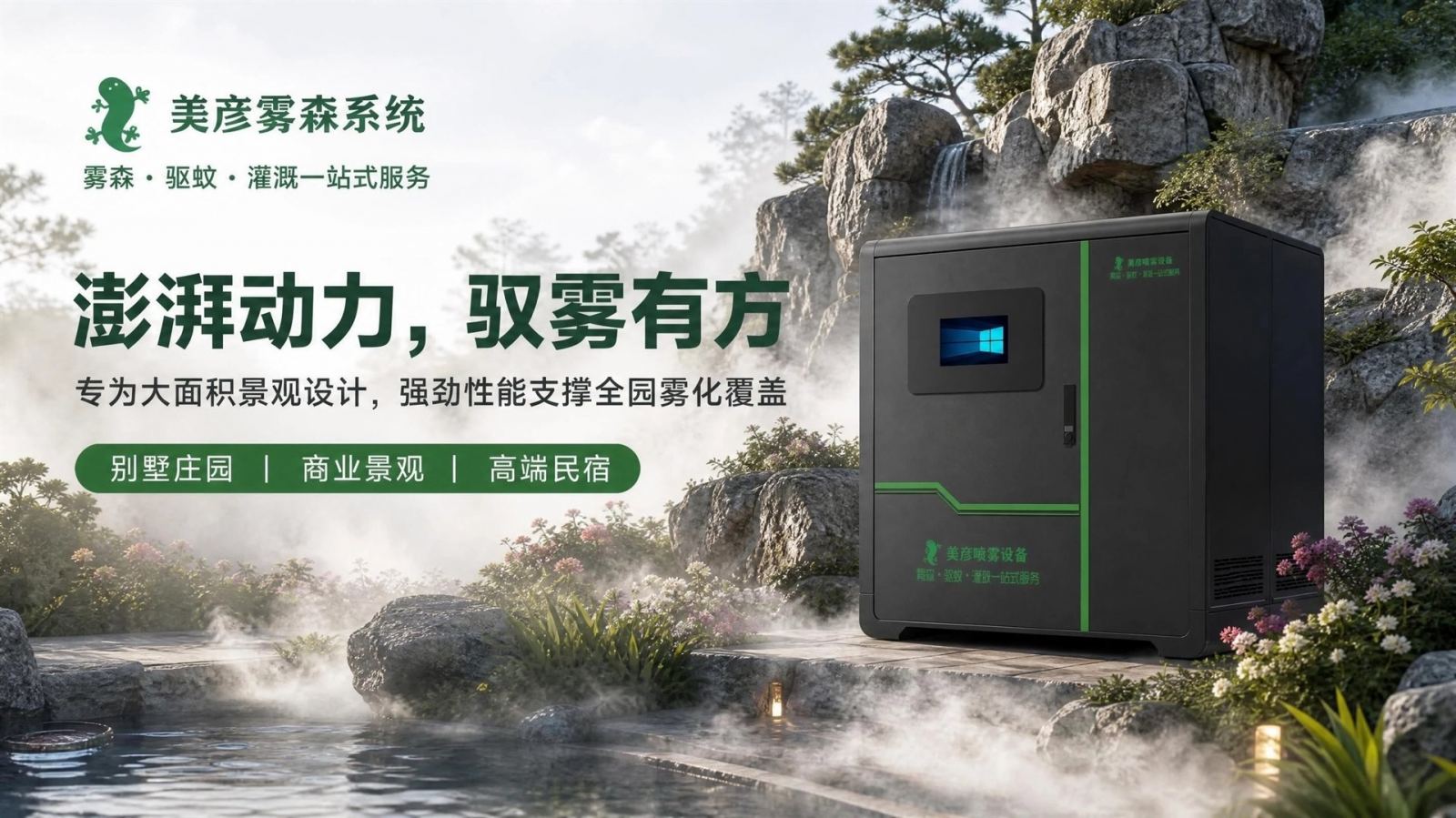 舟山雾森景观冷雾机